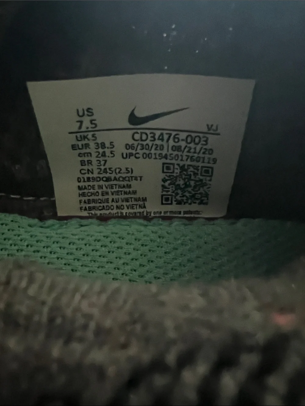 Nike lightly worn